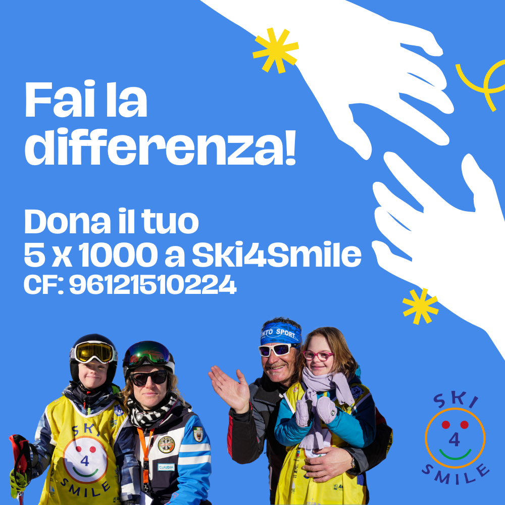 Dona il tuo 5x1000 a Ski4Smile!